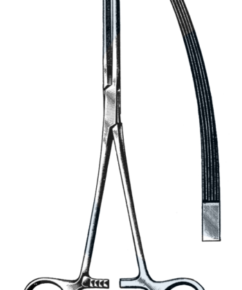 HSI-968 BAINBRIDGE INTESTINAL FORCEPS CURVED
