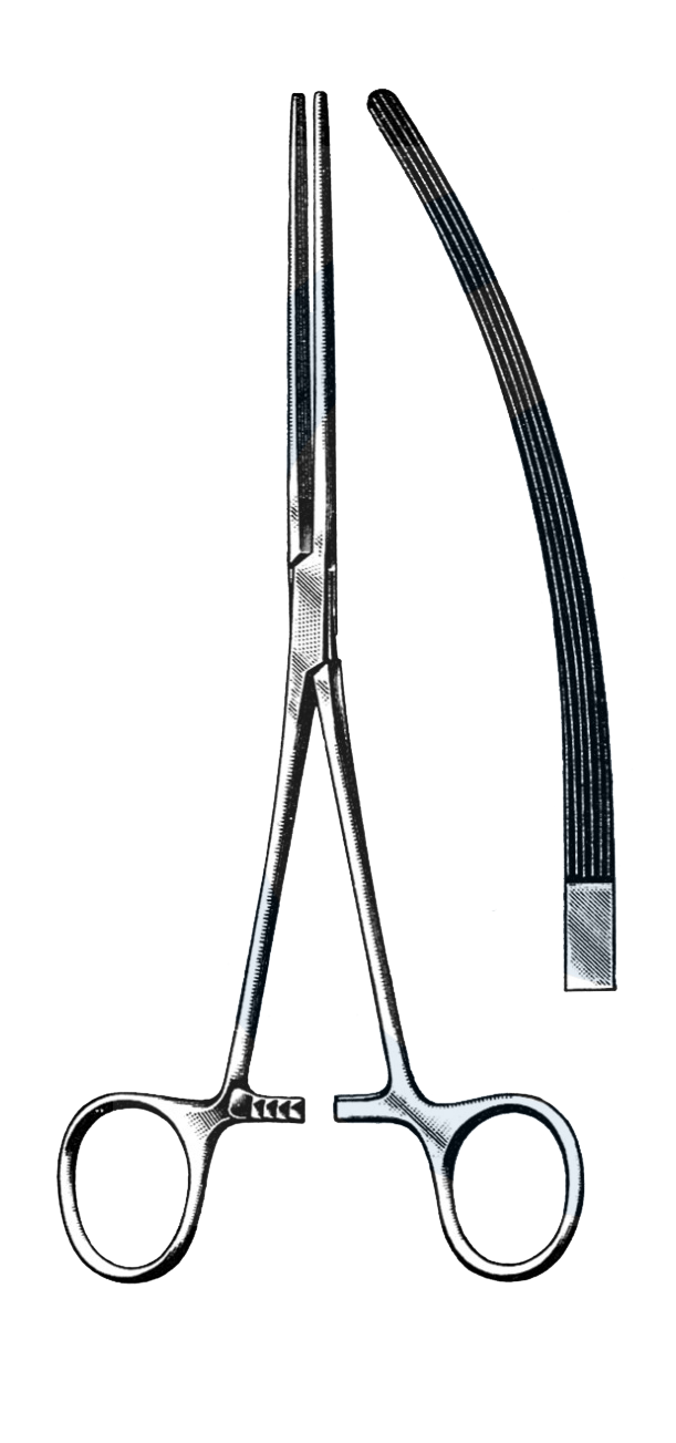 HSI-968 BAINBRIDGE INTESTINAL FORCEPS CURVED HSI-968 BAINBRIDGE INTESTINAL FORCEPS CURVED