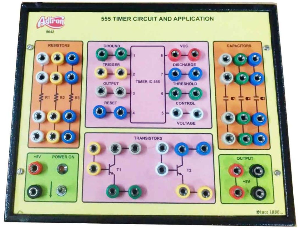 PAO-E012 555 TIMER CIRCUIT TRAINER PAO-E012 555 TIMER CIRCUIT TRAINER