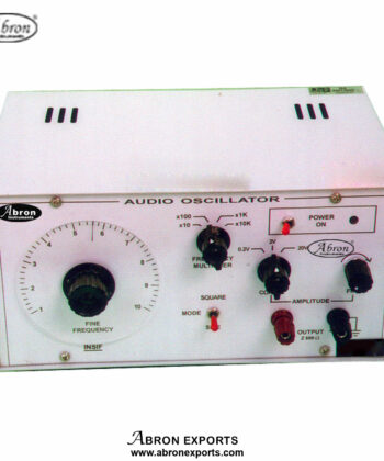 PAO-E036A RC COUPLED AMPLIFIER (MULTISTAGE) WITH SINE WAVE OSCILLATOR 0-100KHz