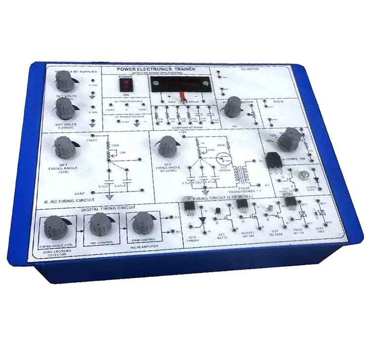 PBB-E393A POWER ELECTRONICS TRAINER (MODULAR) PBB-E393A POWER ELECTRONICS TRAINER (MODULAR)