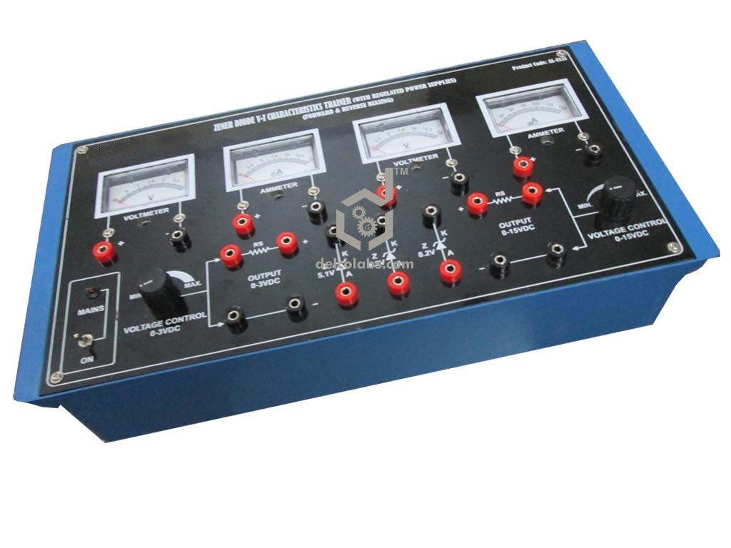 PBE-E005C ZENER DIODE CHARACTERISTICS TRAINER PBE-E005C ZENER DIODE CHARACTERISTICS TRAINER