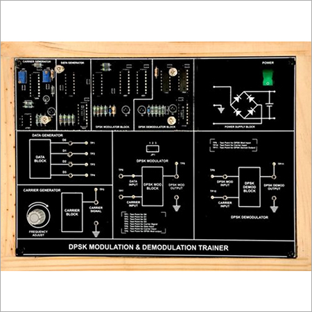 PCT-E525 QUADRATURE PHASE SHIFT KEYING MODULATION AND DEMODULATION TRAINER PCT-E525 QUADRATURE PHASE SHIFT KEYING MODULATION AND DEMODULATION TRAINER