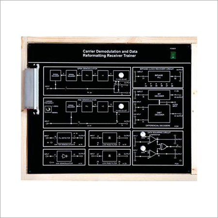 PCT-E531 DATA REFORMATTING AND CARRIER DEMODULATION TRAINER PCT-E531 DATA REFORMATTING AND CARRIER DEMODULATION TRAINER
