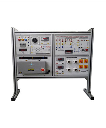 PEE-564B 3 PHASE SQUIRREL CAGE INDUCTION MOTOR COUPLED WITH DC SERIES GENERATOR TRAINER