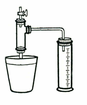 LGW-548 APPARATUS FOR EXPERIMENTS, on root pressure