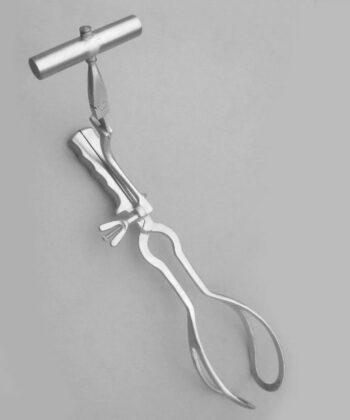 HSI-1118 MILNE-MURRAY’S OBSTETRIC FORCEPS WITH TRACTION HANDLE