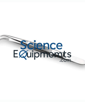 HSI-192 DRESSING FORCEPS  FINE POINT CURVED