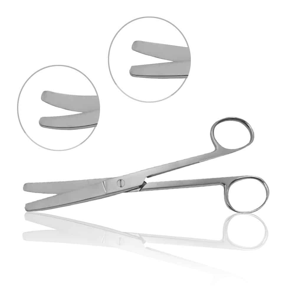 HSI-145 DOYEN ABDOMINAL SCISSORS CURVED HSI-145 DOYEN ABDOMINAL SCISSORS CURVED