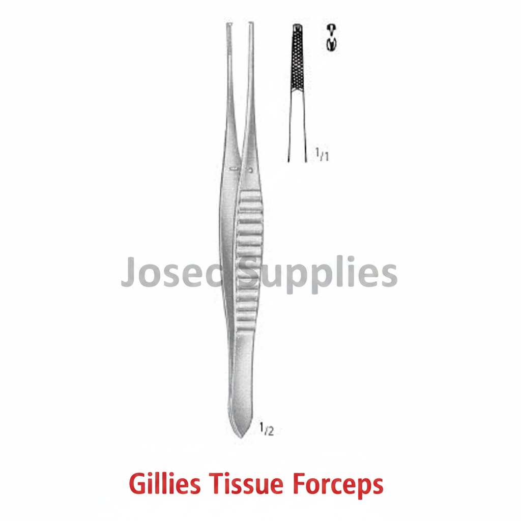 HSI-1187 GILLIES TISSUE FORCEPS HSI-1187 GILLIES TISSUE FORCEPS