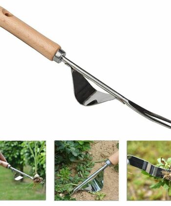 GT23 Handheld Weeder Cultivator with Wooden Handle
