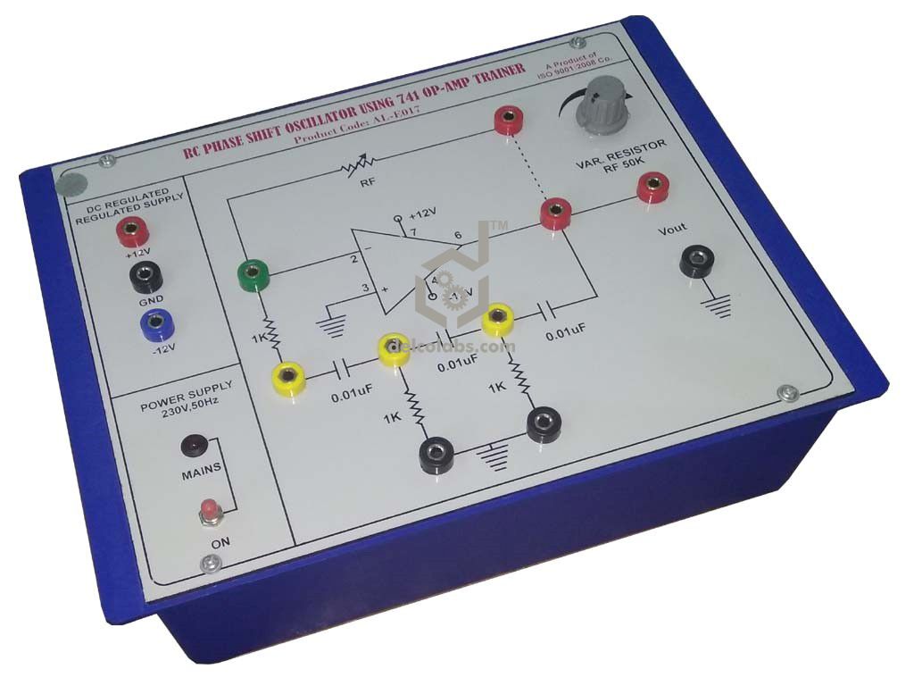 PAO-E017B RC PHASE SHIFT OSCILLATOR TRAINER PAO-E017B RC PHASE SHIFT OSCILLATOR TRAINER