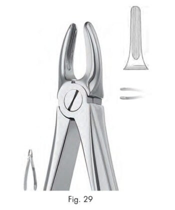 HSI-1264 EXTRACTING FORCEPS FOR UPPER ROOTS AND INCISORS