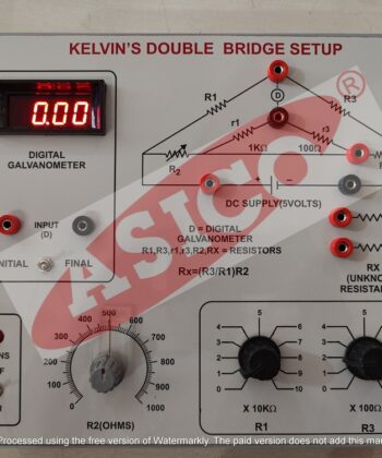 PEB-326B KELVIN'S DOUBLE BRIDGE TRAINER (DIGITAL)