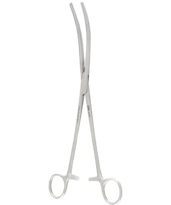 HSI-1059 PEAN HYSTERECTOMY FORCEPS CURVED