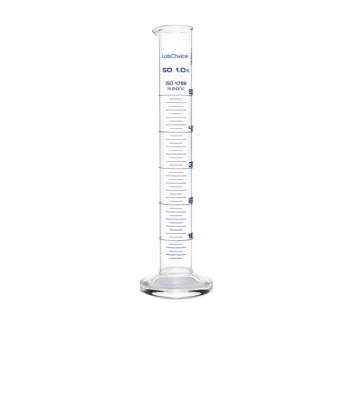 LGW-55 MEASURING CYLINDERS , with spout and break resistant coller, class “B”