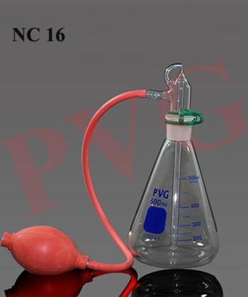 LGW-523 CHROMATOGRAPHY SPRAYER Bottle type with interchangeable joints, rubber bellow.