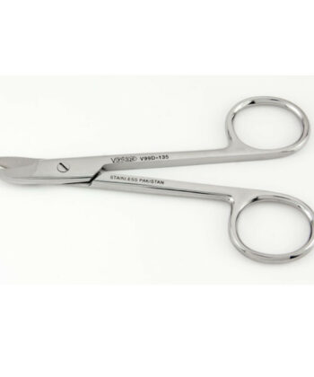 HSI-158 COLLAR AND CROWN SCISSORS CURVED