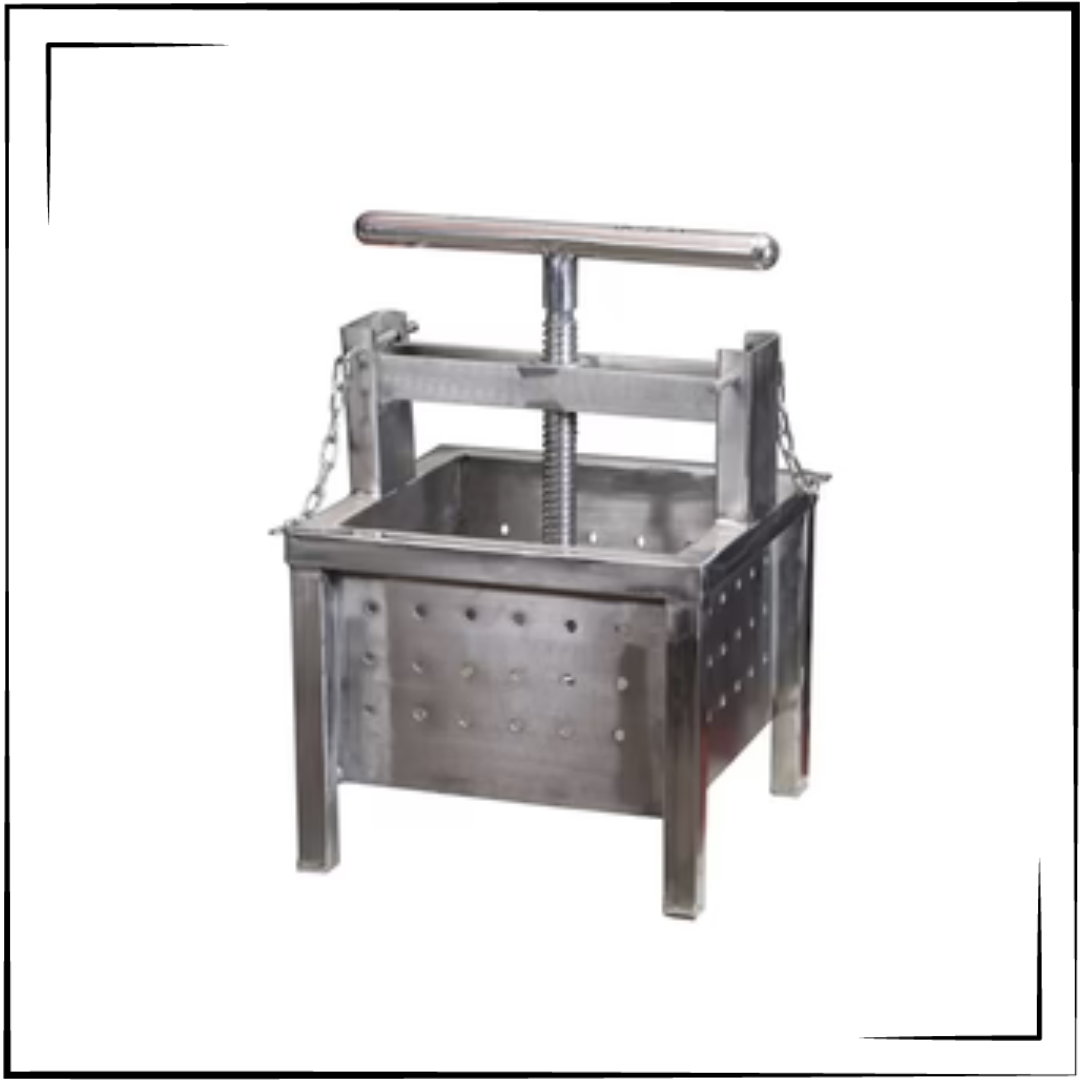 MPE-07 AIR-POWERED PANEER (CHEESE) PRESS MACHINE MPE-07 AIR-POWERED PANEER (CHEESE) PRESS MACHINE