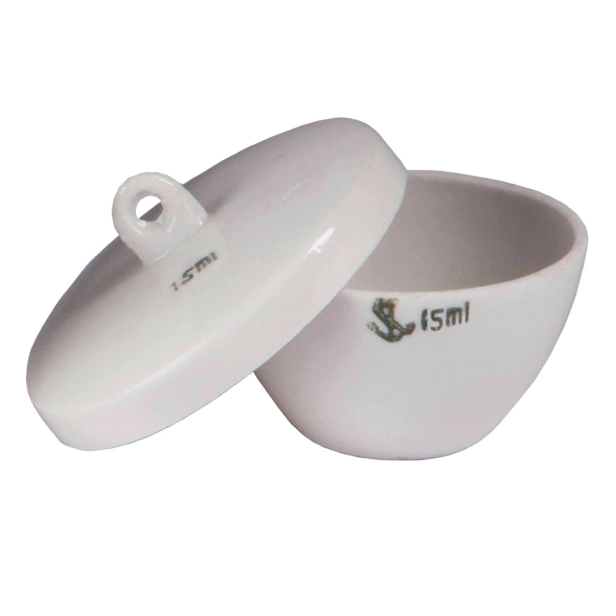 POR-2 PORCELAIN CRUCIBLE, SQUAT FORM POR-2 PORCELAIN CRUCIBLE, SQUAT FORM