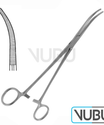HSI-282 ROBERTS ARTERY FORCEPS SCREW CURVED
