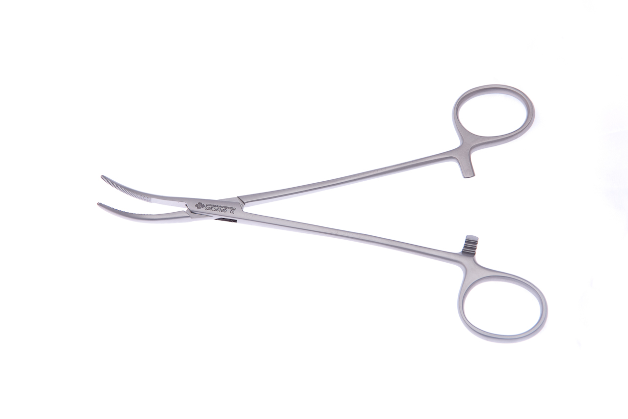 HSI-283 SAWTELL ARTERY FORCEPS WITH BOX JOINT CURVED HSI-283 SAWTELL ARTERY FORCEPS WITH BOX JOINT CURVED