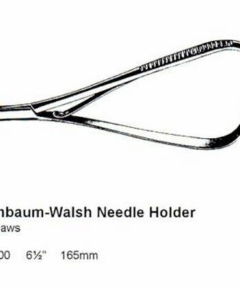 HSI-337 METZENBAUM NEEDLE HOLDER CURVED