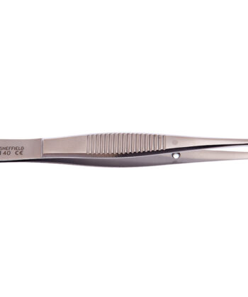 HSI-754 GRAEFE EYE IRIS FORCEPS CURVED 4”