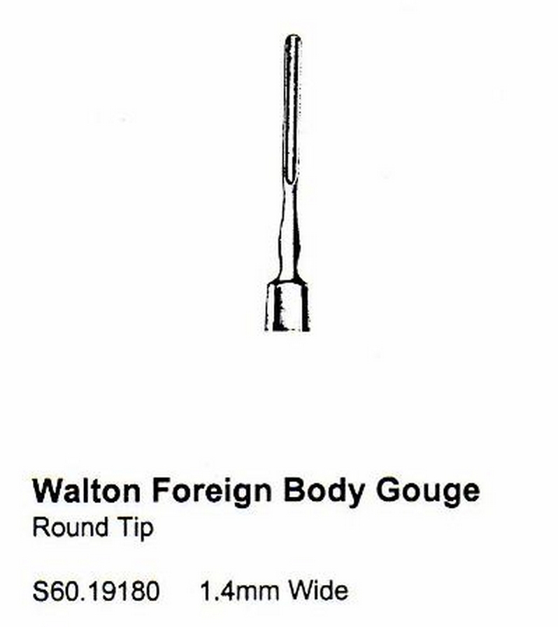 HSI-729 WALTON FOREIGN BODY GOUGE ROUND HSI-729 WALTON FOREIGN BODY GOUGE ROUND