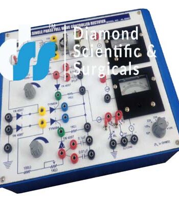 PEDE-463C SCR SINGLE PHASE FULL CONTROLLED RECTIFIER TRAINER (RC FIRING)