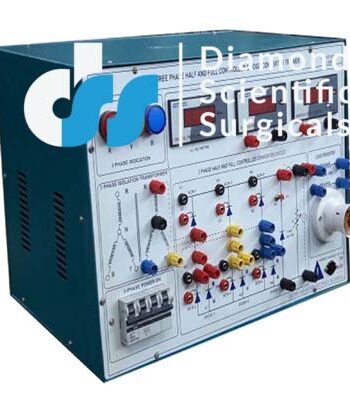 PEDE-200 SCR THREE PHASE HALF-FULL CONTROLLED BRIDGE CONVERTER TRAINER