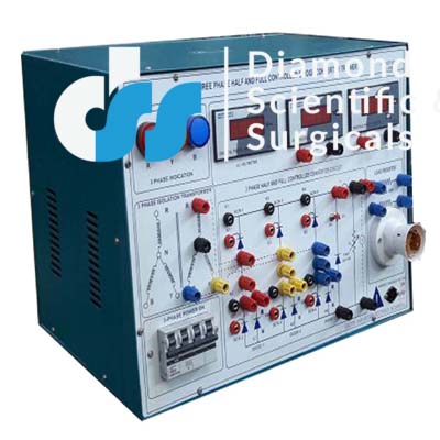 PEDE-200 SCR THREE PHASE HALF-FULL CONTROLLED BRIDGE CONVERTER TRAINER PEDE-200 SCR THREE PHASE HALF-FULL CONTROLLED BRIDGE CONVERTER TRAINER