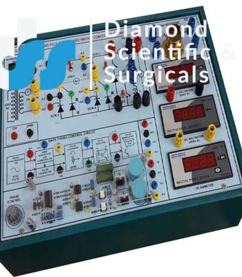 PEDE-062 SCR SINGLE PHASE HALF-FULL CONTROLLED BRIDGE CONVERTER TRAINER
