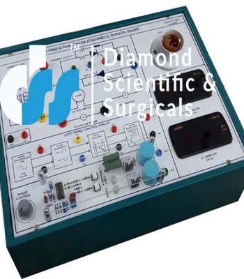 PEDE-466 SINGLE PHASE AC PHASE CONTROL USING ANTIPARALLEL THYRISTOR TRAINER