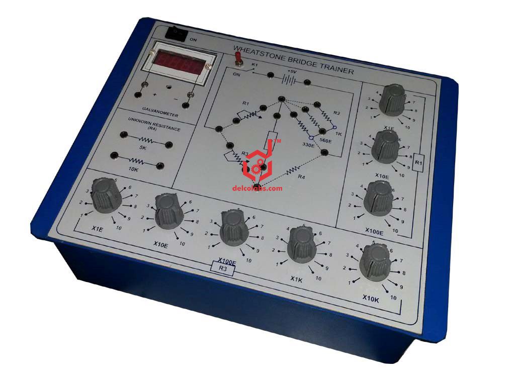 PEB-324B WHEATSTONE BRIDGE TRAINER (DIGITAL) PEB-324B WHEATSTONE BRIDGE TRAINER (DIGITAL)