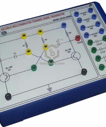 PAO-E046A ASTABLE MULTIVIBRATOR TRAINER (USING TRANSISTOR)