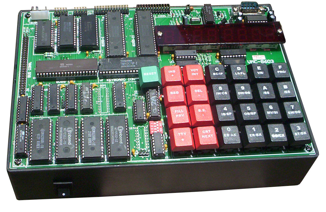 PMM-E442 8086 MICROPROCESSOR TRAINER (LED) PMM-E442 8086 MICROPROCESSOR TRAINER (LED)