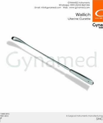 HSI-1102 WALLICH PLACENTA CURETTE