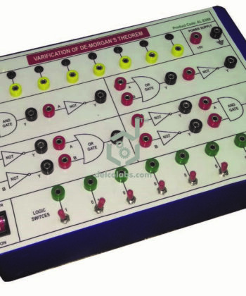 PDE-E089 DE-MORGAN'S THEOREM TRAINER