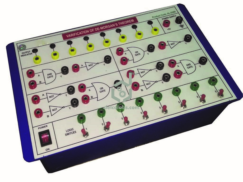 PDE-E089 DE-MORGAN'S THEOREM TRAINER PDE-E089 DE-MORGAN'S THEOREM TRAINER