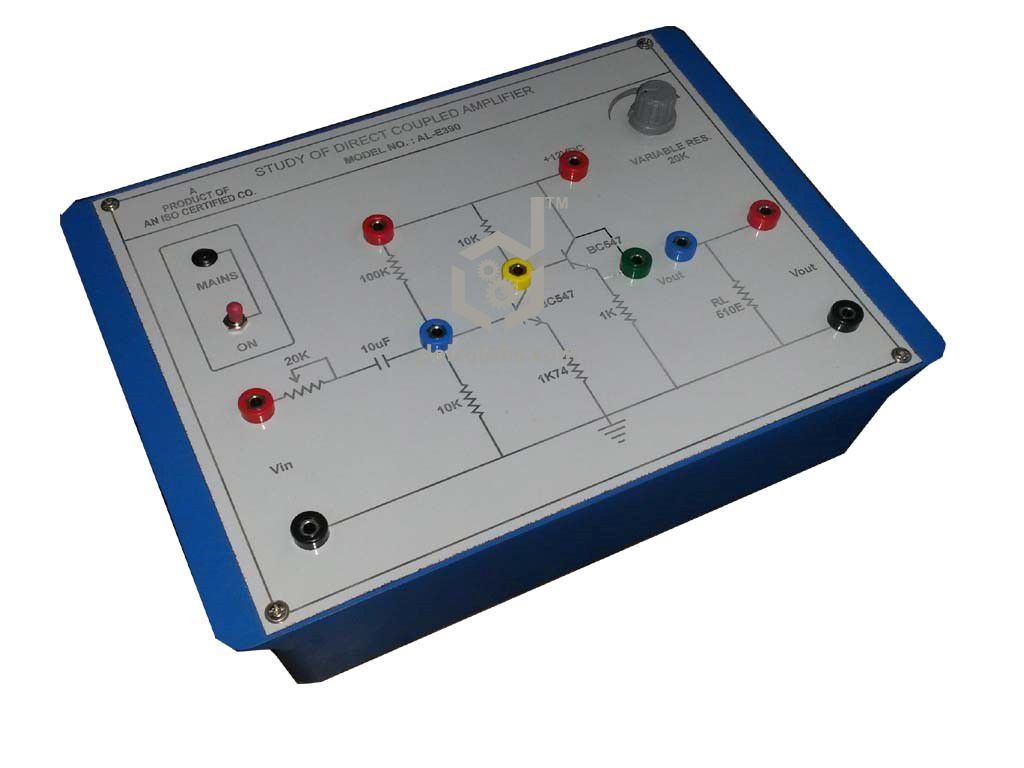PAO-E390 DIRECT COUPLED AMPLIFIER TRAINER PAO-E390 DIRECT COUPLED AMPLIFIER TRAINER