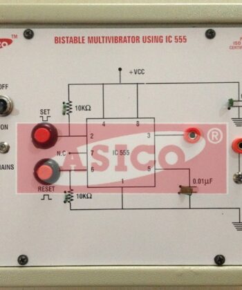 PAO-E047 BISTABLE MULTIVIBRATOR TRAINER (USING 555 IC)