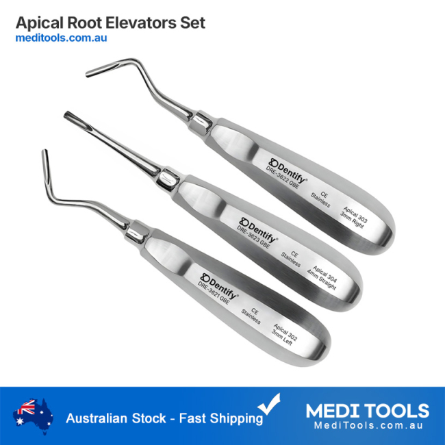 HSI-1244 APRICAL ROOT ELEVATOR HSI-1244 APRICAL ROOT ELEVATOR