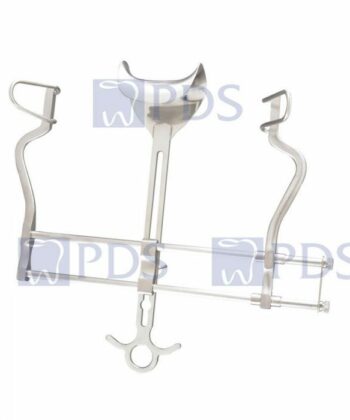 HSI-500 BALFOUR ABDOMINAL RETACTOR FENESTRATED SIDE BLADE