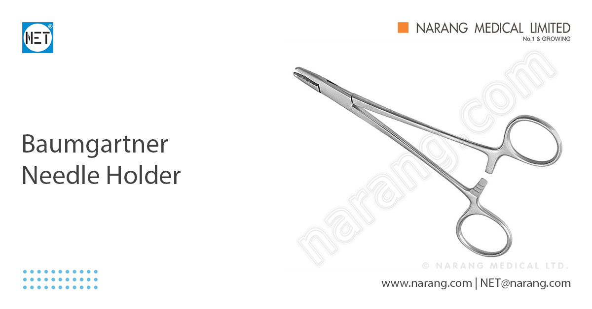 HSI-357 BAUMGARTNER NEEDLE HOLDER HSI-357 BAUMGARTNER NEEDLE HOLDER
