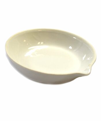 POR-7 EVAPORATING BASIN, PORCELAIN, FLAT FORM
