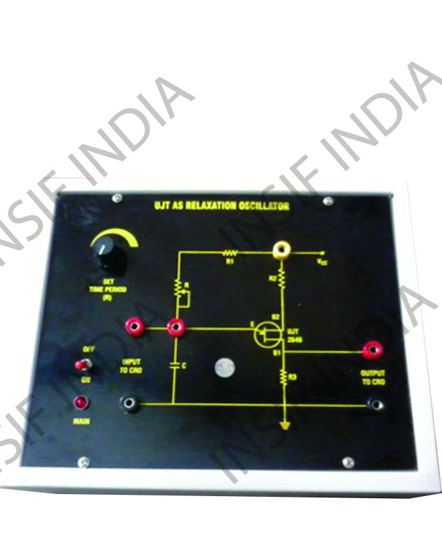PAO-E021 UJT AS RELAXATION OSCILLATOR TRAINER PAO-E021 UJT AS RELAXATION OSCILLATOR TRAINER
