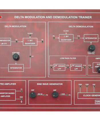 PCT-E163 DELTA MODULATION AND DEMODULATION TRAINER