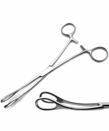 HSI-1029 FOERSTER SPONGE HOLDING FORCEPS CURVED