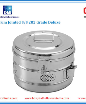 HH-22 DRESSING DRUM, JOINTED STAINLESS STEEL